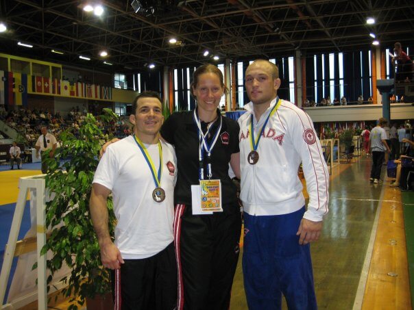 marie-claude dion therapeute du sport agreee avec athletes judo canada