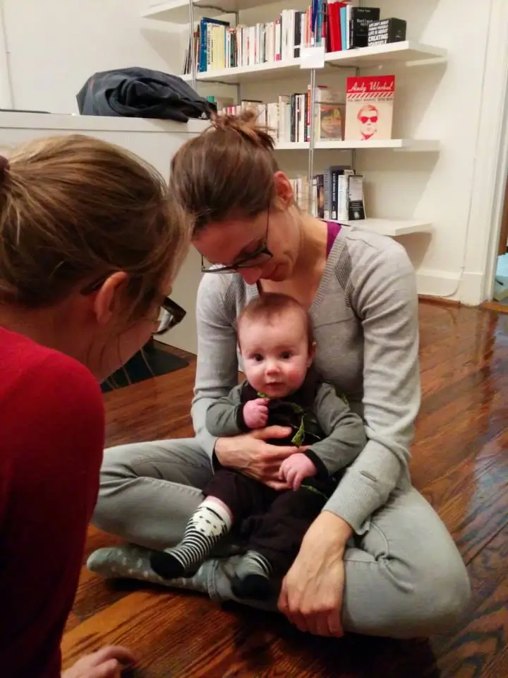 mère avec bébé